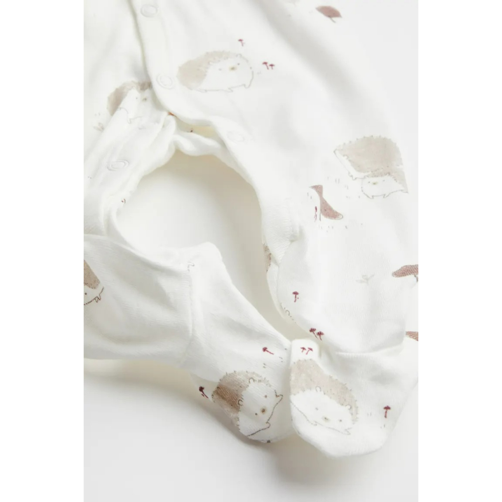 Set 5 chi tiết quần áo sơ sinh 0932175015 HM H&M_authentic