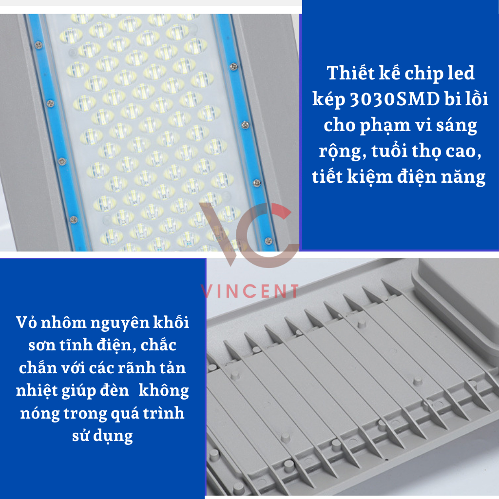 Đèn năng lượng mặt trời,đèn đường bàn chải công suất khủng 300W,500W,600W,vỏ nhôm,có remote,cảm biến, IP67,BH 24 tháng