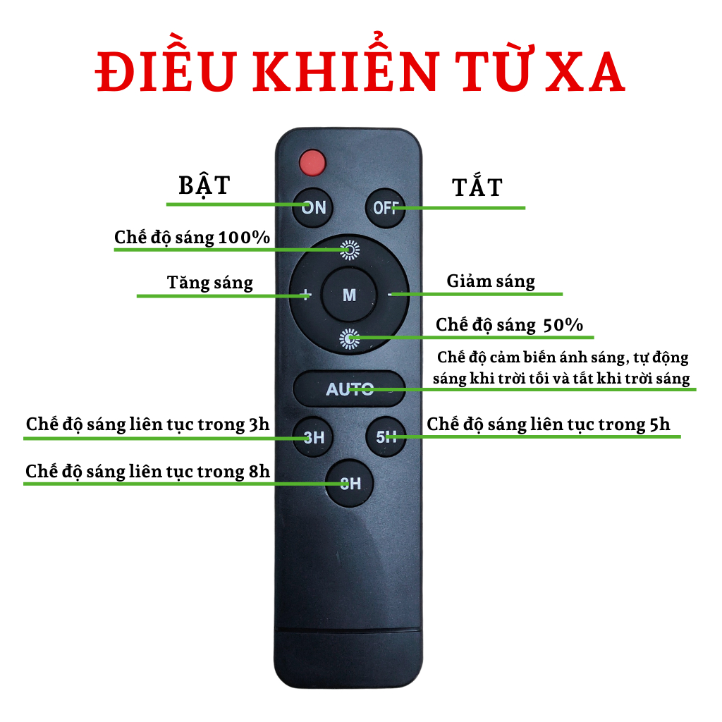 Đèn năng lượng mặt trời,đèn đường bàn chải công suất khủng 300W,500W,600W,vỏ nhôm,có remote,cảm biến, IP67,BH 24 tháng