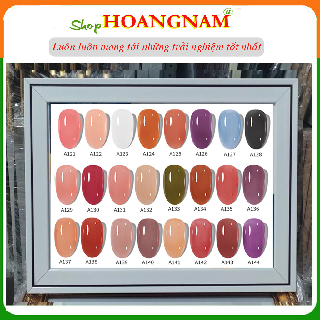 Sơn Gel Móng tay hơ đèn Thạch SIR chai15ml chăm sóc móng làm đẹp nail mi thời trang Nữ Shop Hoangnam