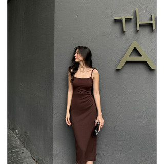 ĐẦM THUN BODY NÂU( YULI DRESS)