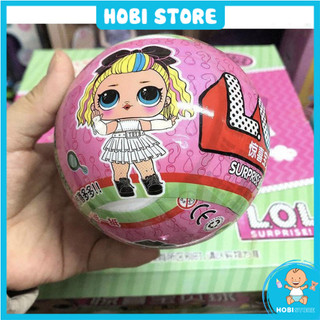 Trứng búp bê LOL Surprise, đồ chơi cho bé gái công chúa LOL kèm phụ kiện quần áo giày dép và sticker, quà tặng sinh nhật