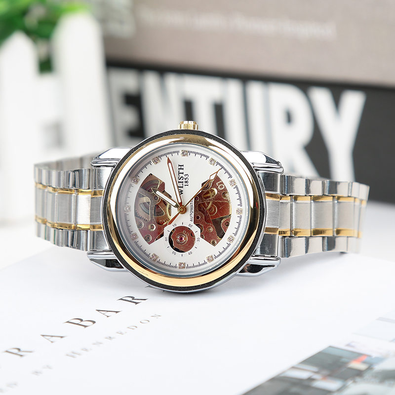 Đồng hồ cơ nam automatic dây da chống nước seiko chính hãng đồng hồ nam dây thép đồng hồ cơ