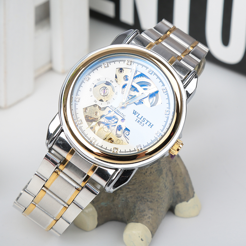 Đồng hồ cơ nam automatic dây da chống nước seiko chính hãng đồng hồ nam dây thép đồng hồ cơ