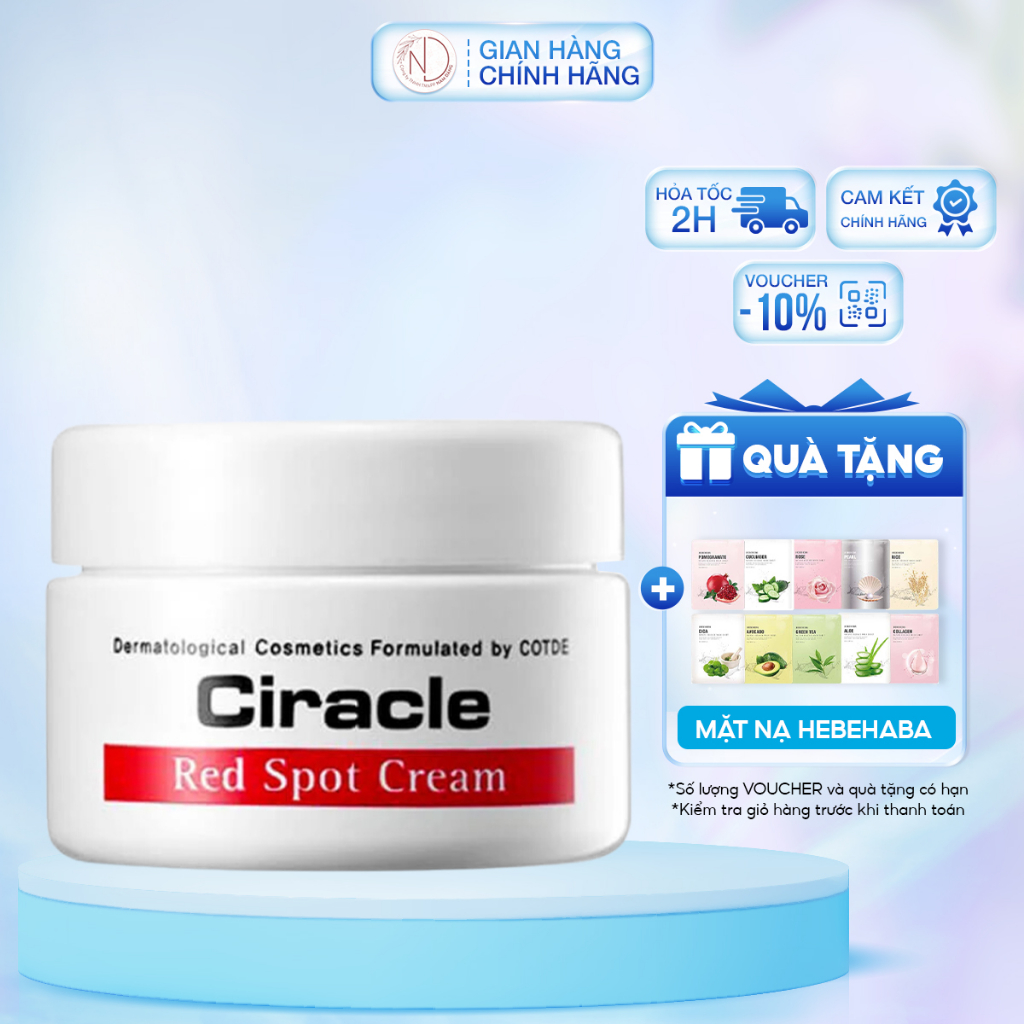 Kem Giảm Mụn CIRACLE Red Spot Cream 30g