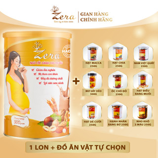 [Combo ngũ cốc + hạt dinh dưỡng] Bột ngũ cốc cho bà bầu Zera, cung cấp dinh dưỡng cho mẹ bầu