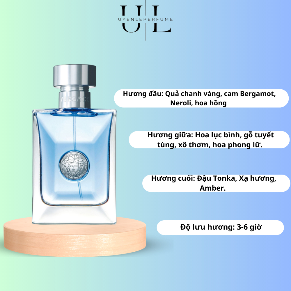 Nước hoa nam Versace pour Homme EDT 10ml