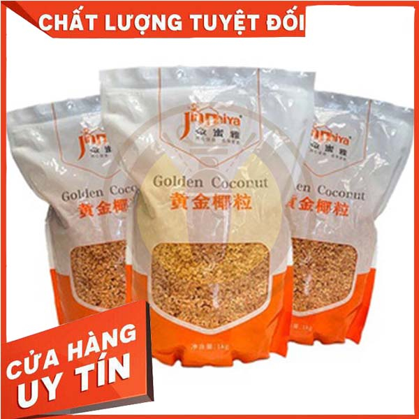 Vụn dừa nướng Jinnija Đài Loan 1kg