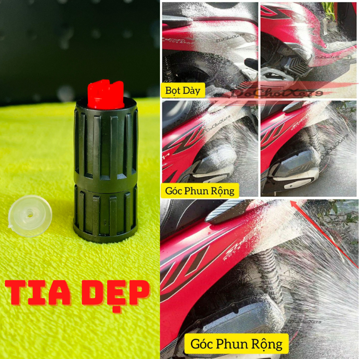 Bình Xịt Rửa Xe Bọt Tuyết Cầm Tay 2L, Rửa Xe Máy Xe Oto Tại Nhà