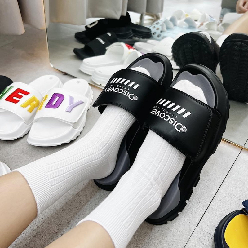 Dép Quai Ngang Đế Cao Nam Nữ Unisex