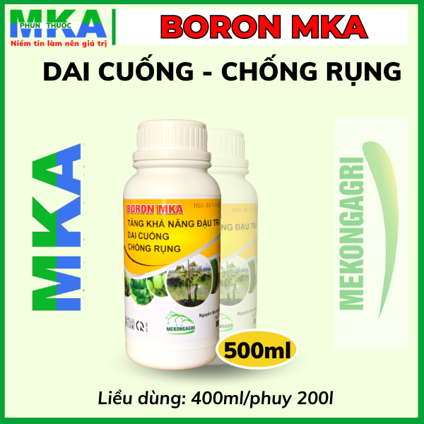 Boron MKA tăng khả năng đậu trái chai 500ml