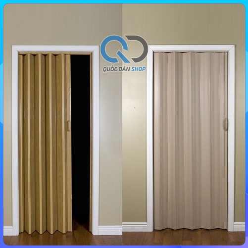 Cửa Nhựa Xếp Cao Cấp 0,8x1,8m, 1mx2m - Cửa Dày, Siêu Bền hơn 10 năm