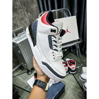 Giày Air Jordan 3 Retro Denim SE GS ‘Fire Red Best quality full box tặng kèm tất