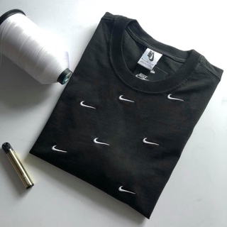 Áo thun tay lỡ N1KE Swoosh logo in Full Tag Mác phông Unisex nam nữ Cotton oversize form rộng