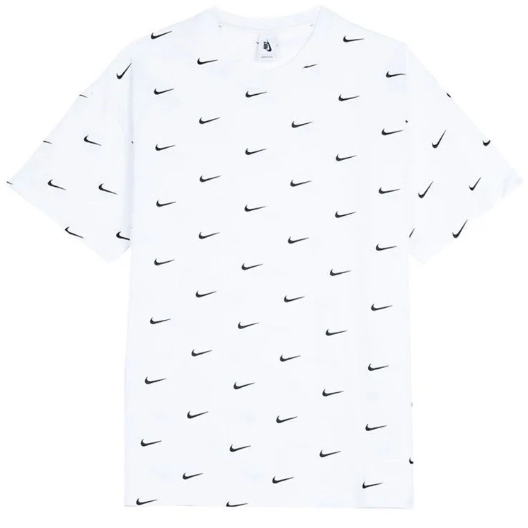 Áo thun tay lỡ N1KE Swoosh logo in Full Tag Mác phông Unisex nam nữ Cotton oversize form rộng