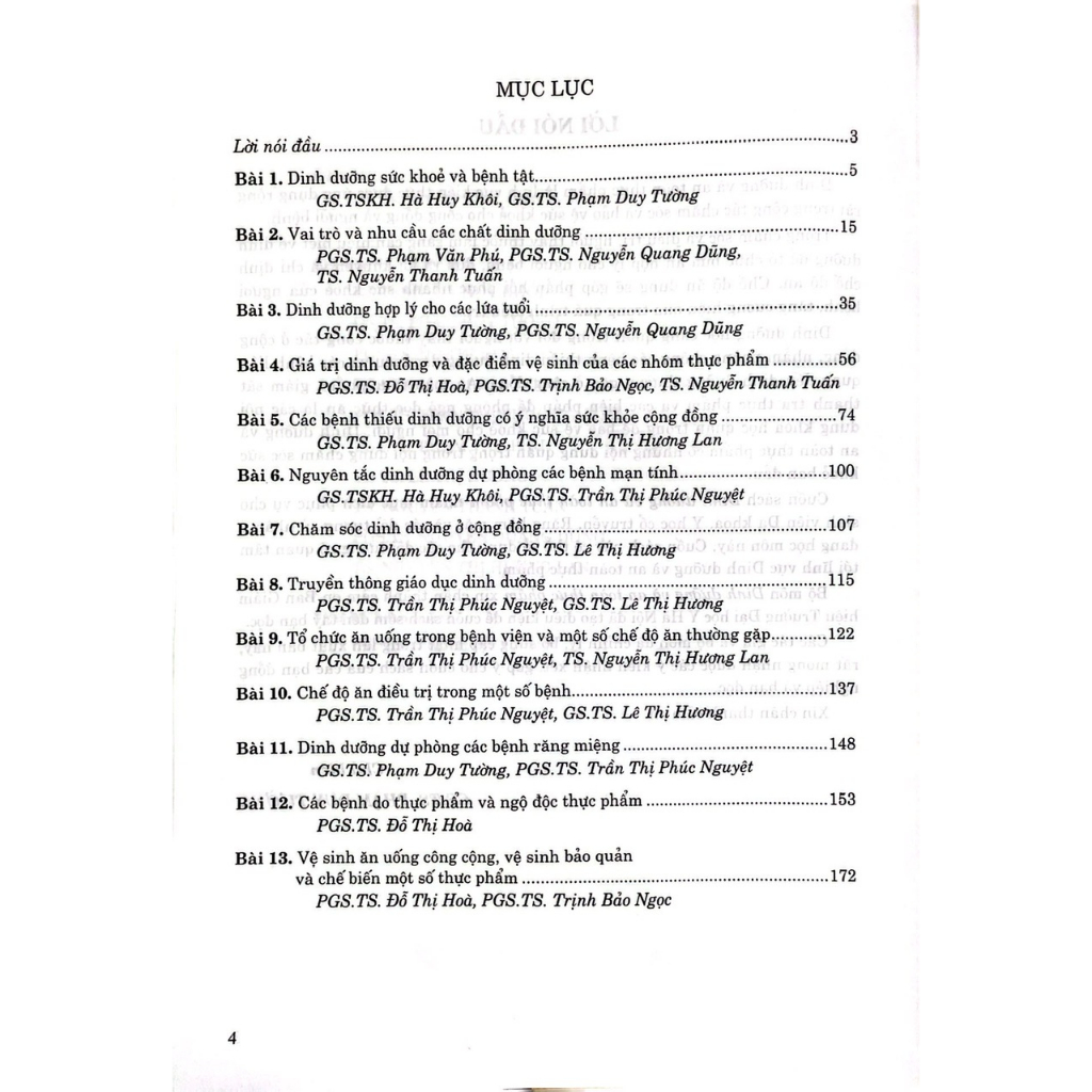 Sách - Dinh Dưỡng Và An Toàn Vệ Sinh Thực Phẩm