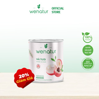 Vải Thiều Ngâm Nước Đường we’natur 565g