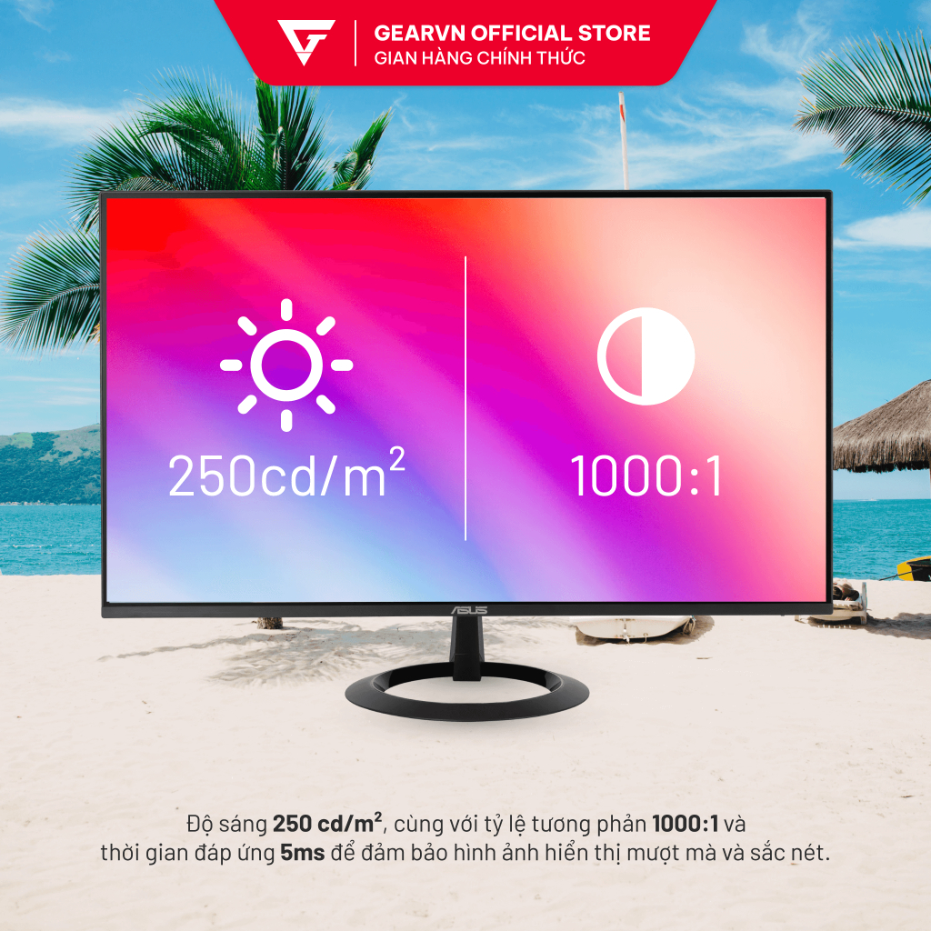 Màn Hình Máy Tính ASUS VZ24EHF 24”  Chính Hãng Giá Rẻ