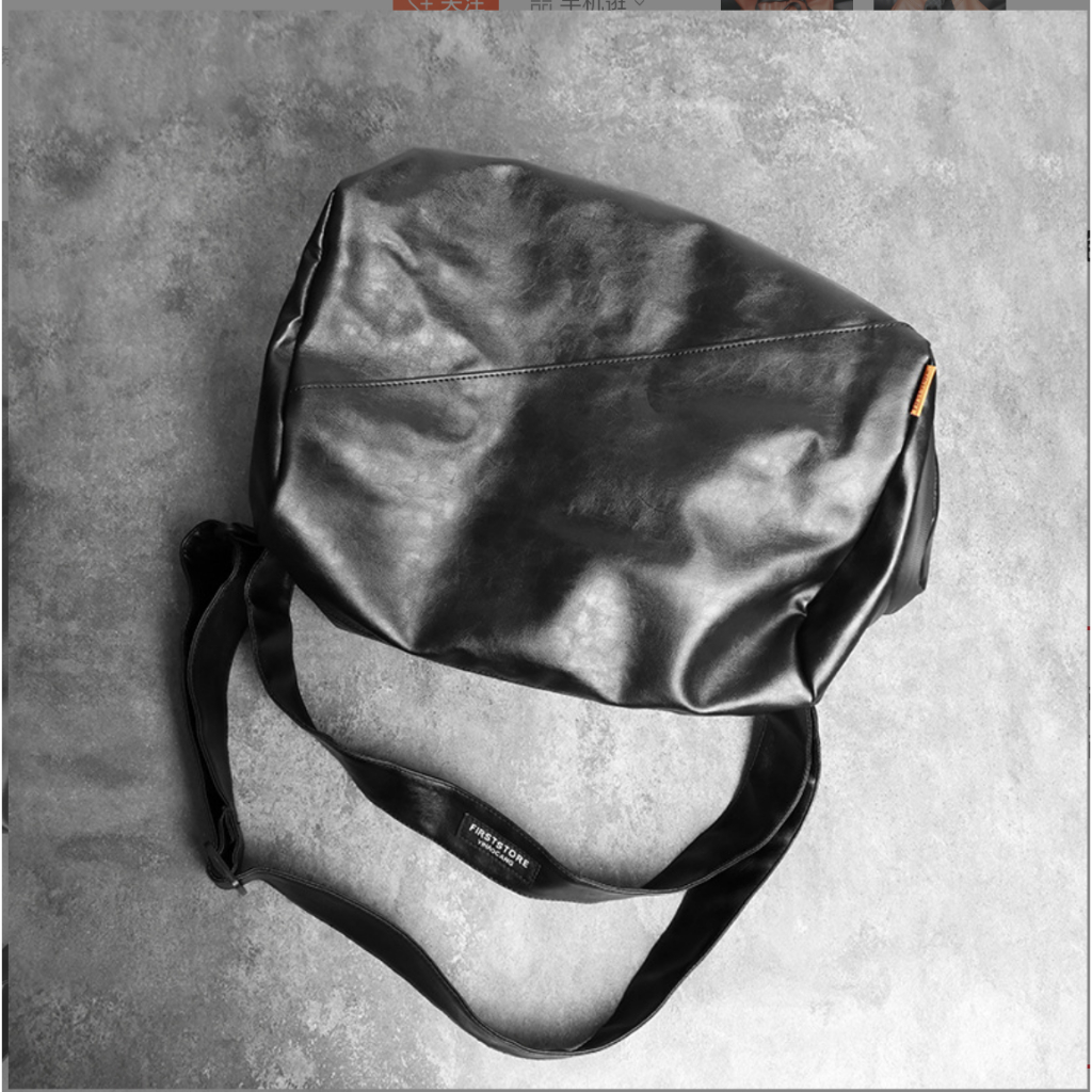 Kích thước 22x25x40 cm.  Túi Xách Hành Lý Có Dây Đeo Cỡ Lớn Chất Liệu Da Cho Nam