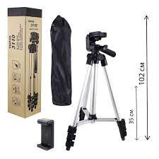 Gía đỡ điện thoại tripod 3110, tripod 3120, chân quay điện thoại tripod 3 chân livestream cho máy ảnh, điện thoại