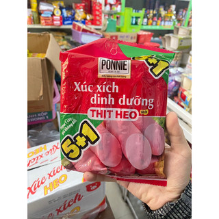 XÚC XÍCH PONNIE 5 + 1 198g 6 cây