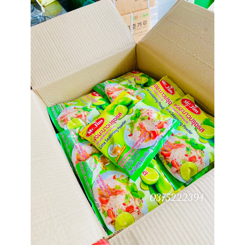 Bột chanh Mr.Jim Thái - 400gr/gói