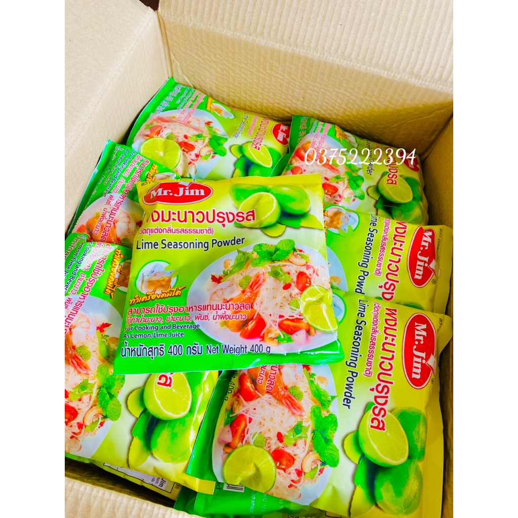Bột chanh Mr.Jim Thái - 400gr/gói
