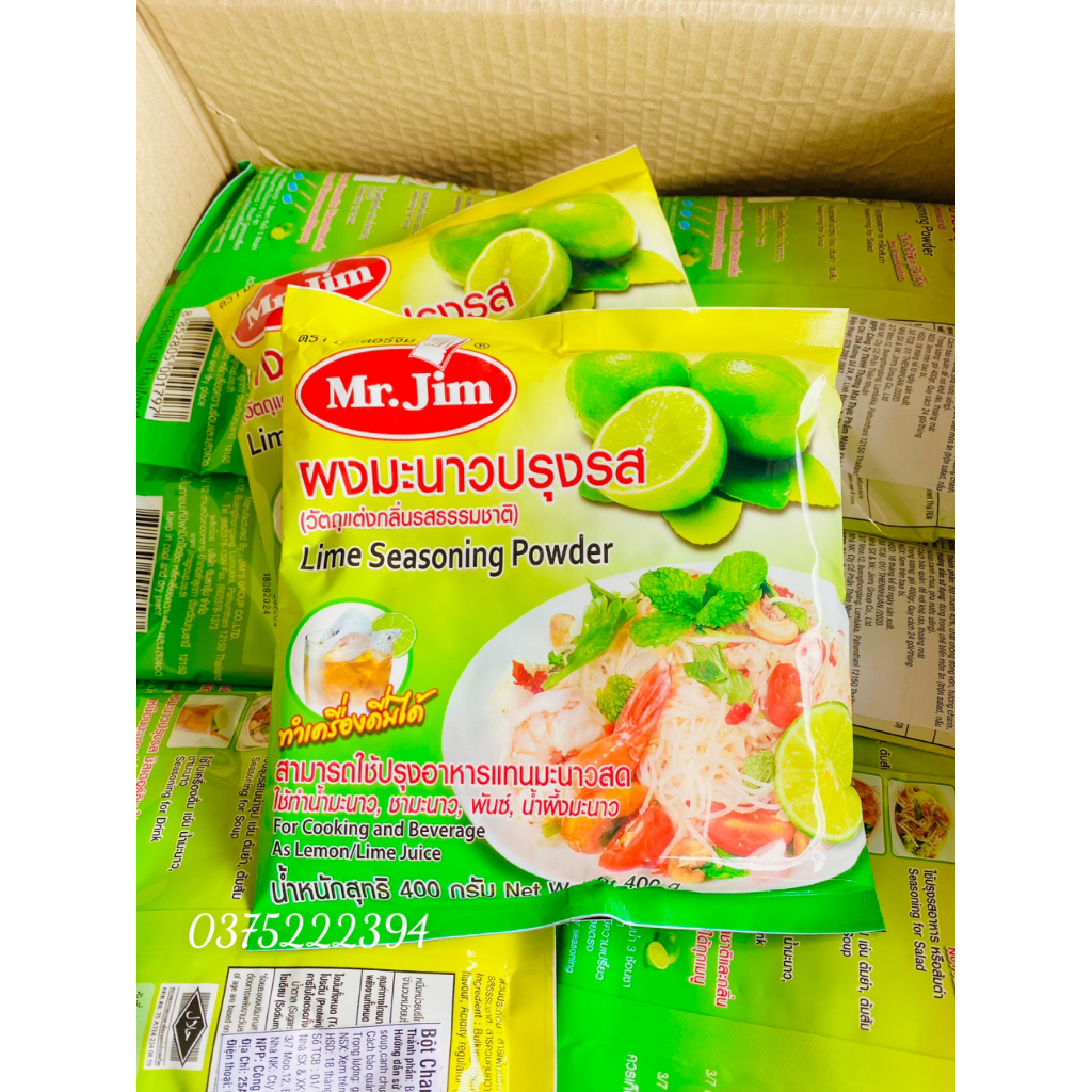 Bột chanh Mr.Jim Thái - 400gr/gói