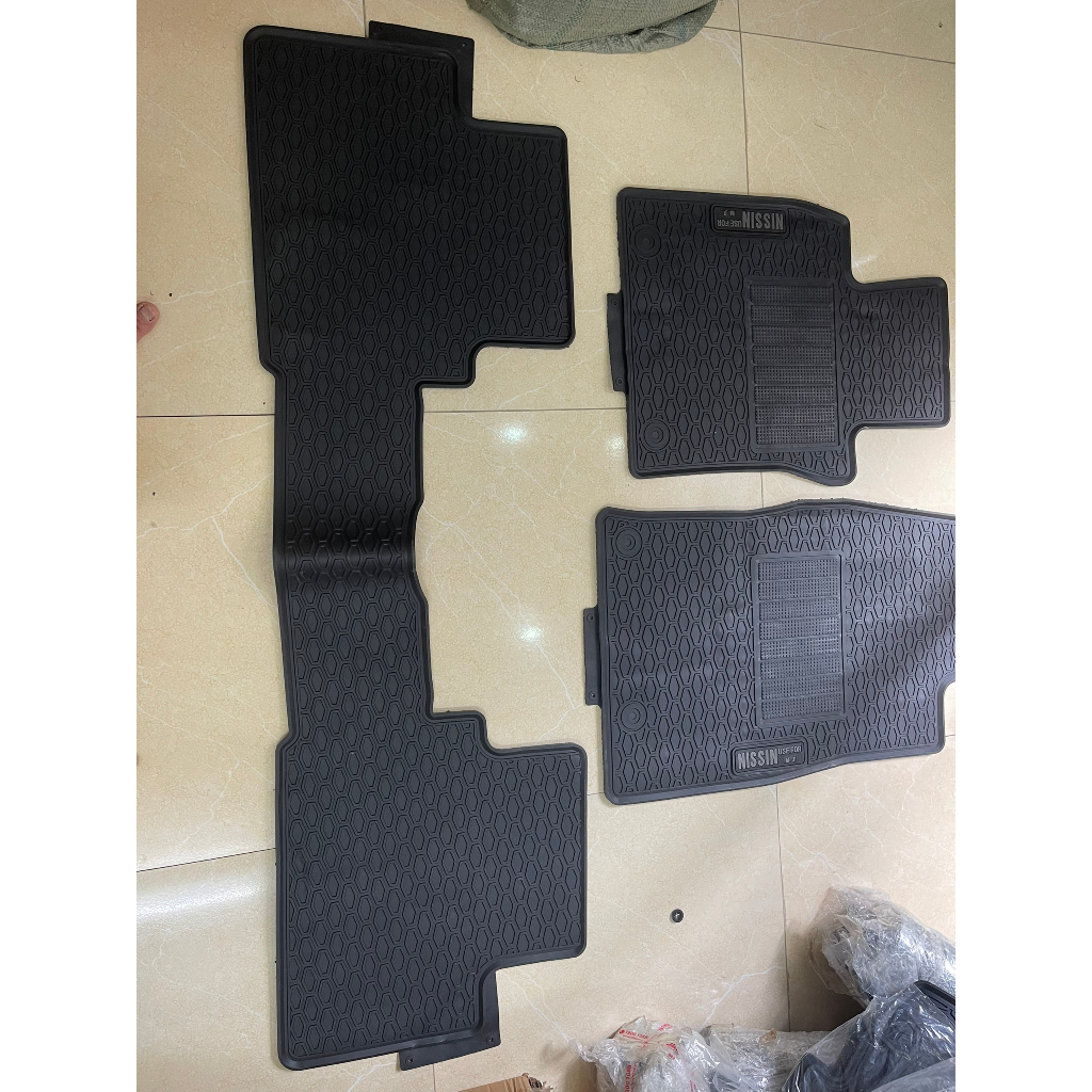 Thảm Lót Sàn Cao Su Đúc Nguyên Khối Mazda 3 Thương Hiệu Nissin Vừa Vặn Theo Xe