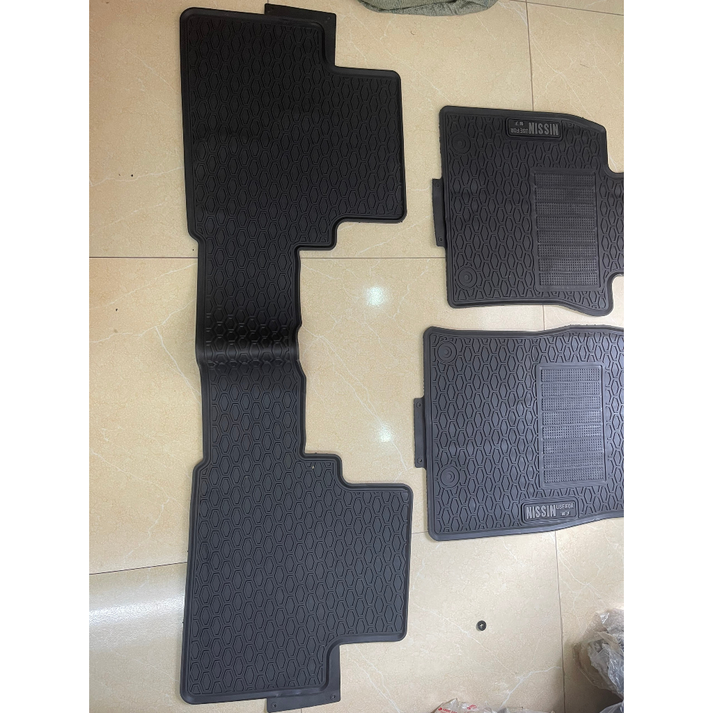 Thảm Lót Sàn Cao Su Đúc Nguyên Khối Mazda 3 Thương Hiệu Nissin Vừa Vặn Theo Xe