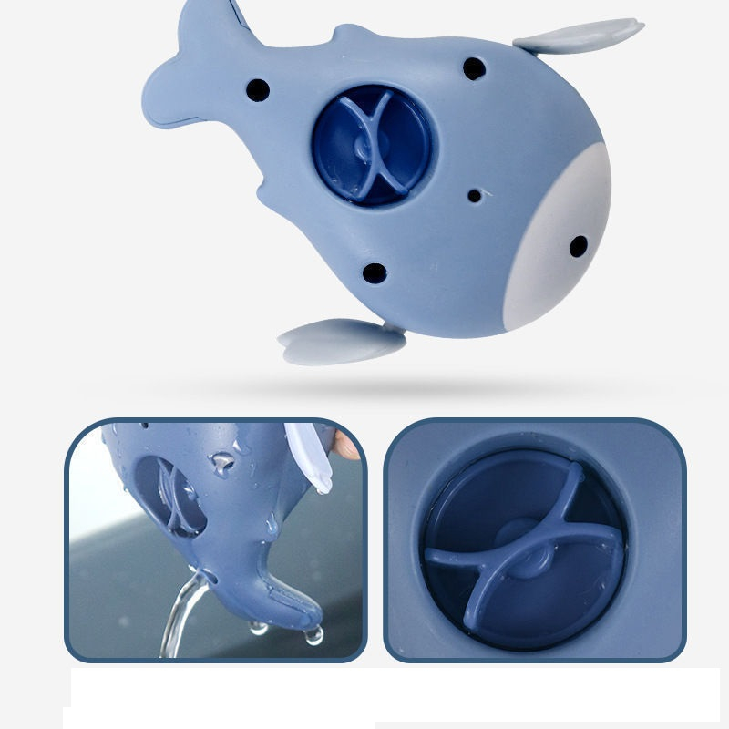 Đồ Chơi Nhà Tắm, Hồ Bơi, Bể Bơi Cho Bé - Đồ Chơi Con Vật Dễ Thương Vặn Cót Thả Bồn Tắm Cho Bé