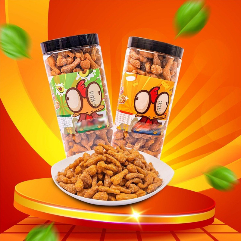 Đùi gà khổng lồ vị phô mai, vị bơ sữa Bà Tuyết 500g