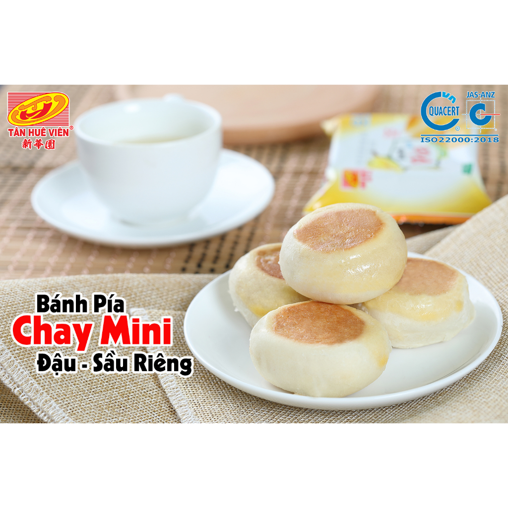 Bánh Pía Chay Tân Huê Viên 480 gam chính hãng Sài Gòn Đặc Sản
