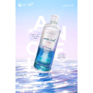 [THIẾT YẾU] Combo Phụ kiện kính áp tròng - Angel Eyes - Nước ngâm lớn và nhỏ, Nhỏ mắt, Case gương