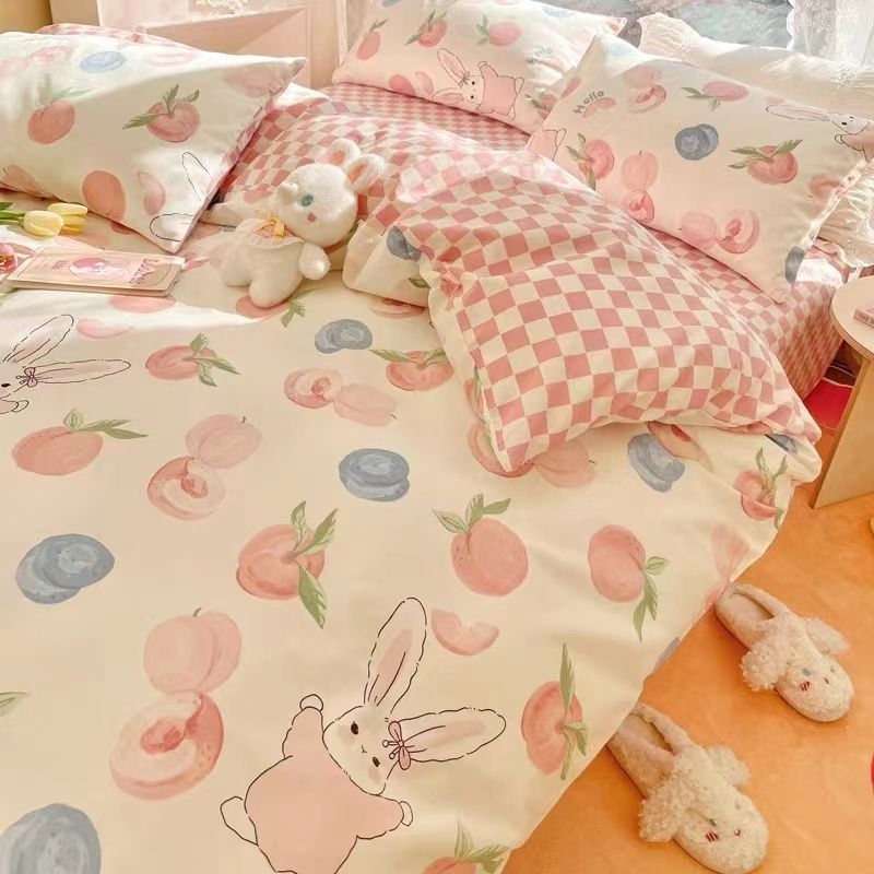 Vải may chăn ga áo gối,gối ôm khổ 2m35 hình hoạt hình
