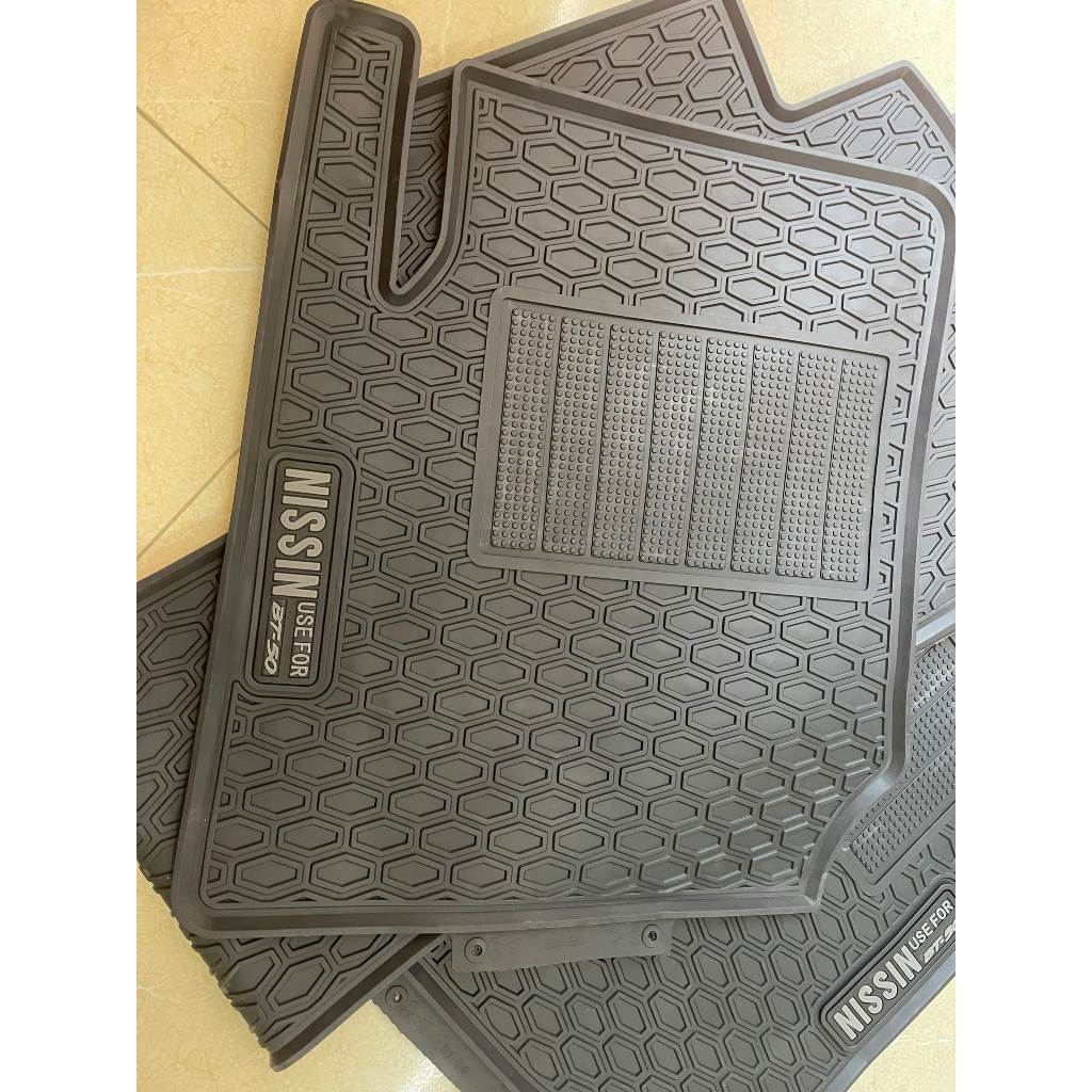 Thảm Lót Sàn Cao Su Đúc Nguyên Khối Xe Mazda BT50 Cao Cấp Thương Hiệu Nissin