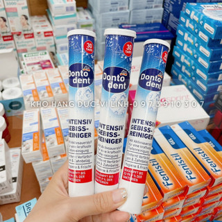 Viên nén làm sạch răng giả Dontodent, 30 viên, hàng Đức nội địa