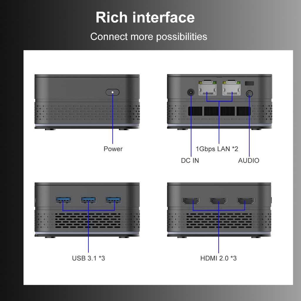 PC mini NucBox 7- Máy tính nhỏ gọn và có cấu hình mạnh nhất cùng kích thước