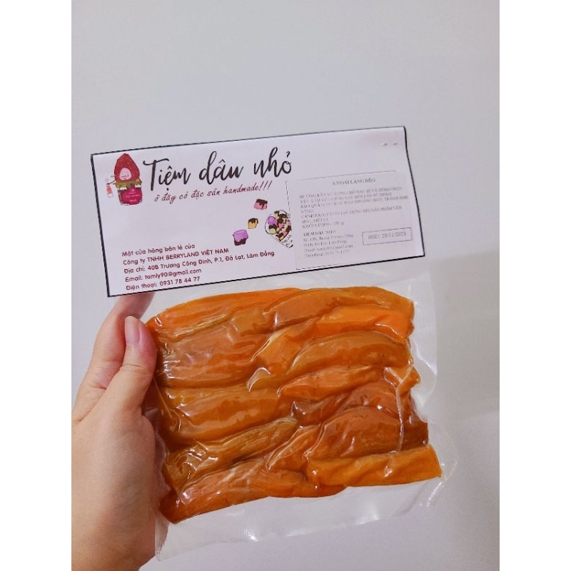 Khoai lang sấy dẻo - 250gram