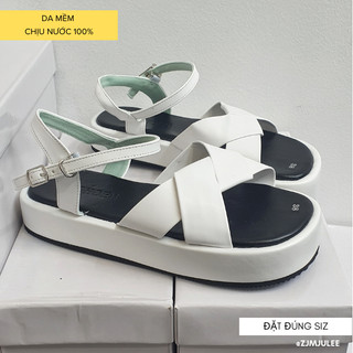 Giày Sandal đế bệt - Sandal xỏ ngón - Sandal quai mảnh học sinh , sinh viên