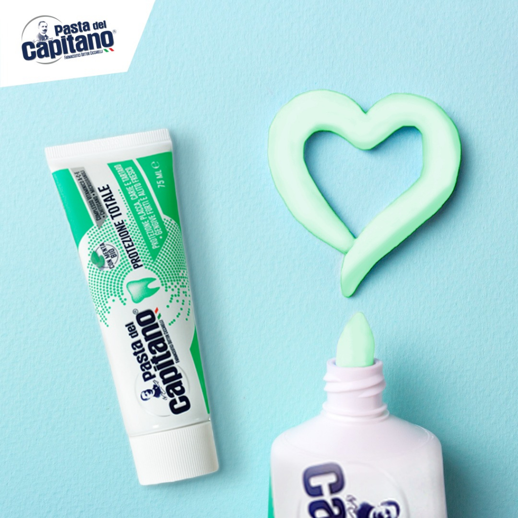 Kem đánh răng Pasta Del Capitano , Bàn chải Pasta Del Capitano - Hàng chính hãng