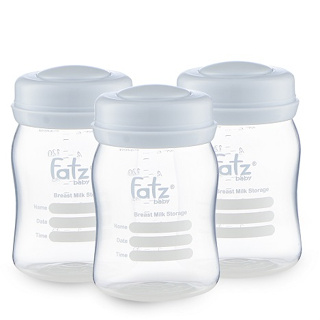 Bình trữ sữa 150ml bộ 3 bình Fatz.baby - SX Thái Lan