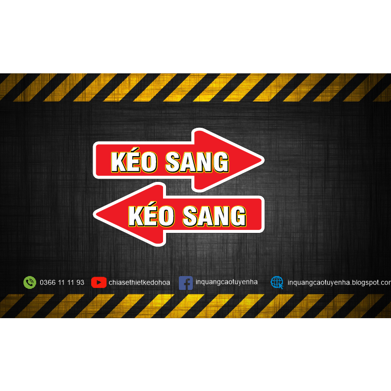 Decal Kéo Sang - Dán Cửa Kéo, Cửa Ngang, Decal Chống Nước, Chống Nắng, Cắt Sẵn