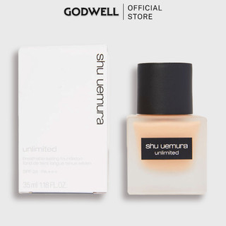 [SHU UEMURA] Kem Nền Shu Uemura Unlimited Breathable Lasting Foundation SPF 24 PA+++ 35ml
