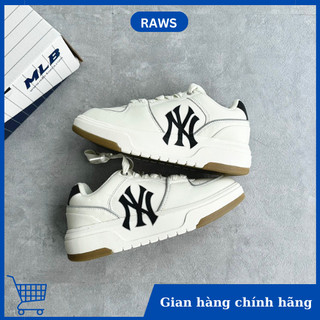 Giày MLB Chunky Liner NY Yankees trắng đế gum chính hãng