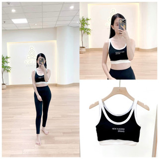 [Alisa Yoga] Áo Bra viền New