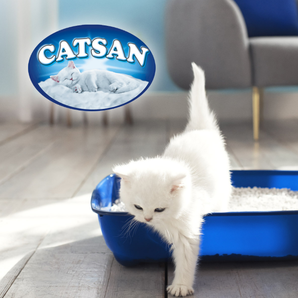 Cát Vệ Sinh Cho Mèo CATSAN, 5L. Cát Vệ Sinh Siêu Khử Mùi Cho Mèo Mọi Lứa Tuổi