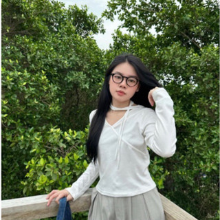 Áo cổ tim kèm dây quàng cổ Sweetheart Top
