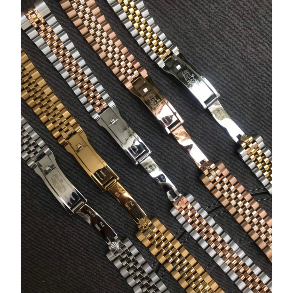 Dây Đồng Hồ Rolex Kim Loại Cao Cấp Size 20 mm và size  21 mm