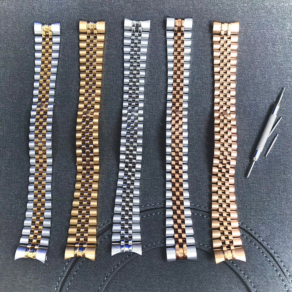 Dây Đồng Hồ Rolex Kim Loại Cao Cấp Size 20 mm và size  21 mm